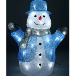 Badaboum Bonhomme De Neige Lumineux Acrylique 40 Led Online