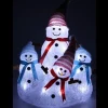 Badaboum Bonhomme De Neige Lumineux Acrylique X 4 Pi Ces Hot