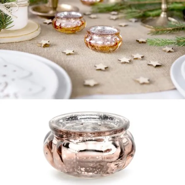 Badaboum Bougeoir Mariage Large Rose Gold