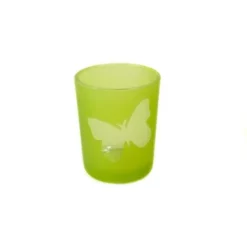 Badaboum Bougeoir Pas Cher Papillon Vert Anis