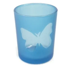 Badaboum Bougeoir Pas Cher Papillon Turquoise