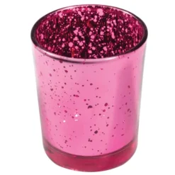 Badaboum Bougeoir Vase En M Tal Fuchsia