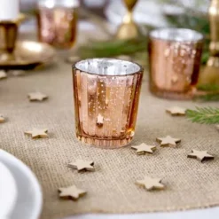 Badaboum Bougeoir Vase En M Tal Rose Gold