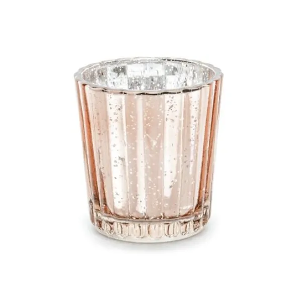 Badaboum Bougeoir Vase En M Tal Rose Gold