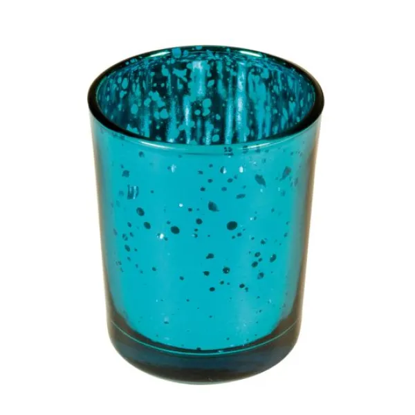 Badaboum Bougeoir Vase En M Tal Turquoise