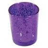 Badaboum Bougeoir Vase En M Tal Violet