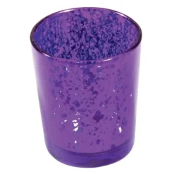 Badaboum Bougeoir Vase En M Tal Violet
