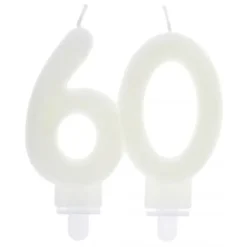 Best Bougie Anniversaire Chiffre 60 Phosphorescente Theme Joyeux Anniversaire
