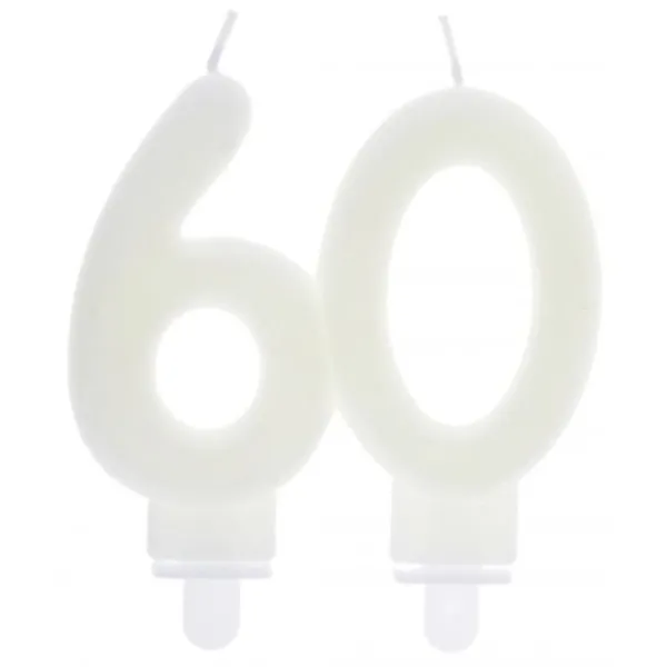 Best Bougie Anniversaire Chiffre 60 Phosphorescente Theme Joyeux Anniversaire