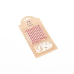 Online Bougie Anniversaire Rose Paillet Es X 10 Pi Ces Theme Joyeux Anniversaire