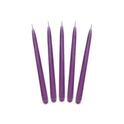 Badaboum Bougie Chandelier Mariage Violet X 10 Pi Ces Discount