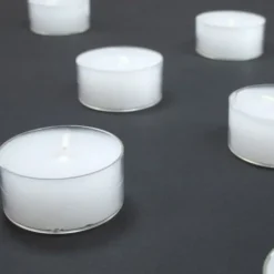 Badaboum Bougie Chauffe Plat Blanche X 6 Pi Ces Sale