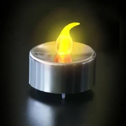 Badaboum Bougie Chauffe Plat Led Argent Sale