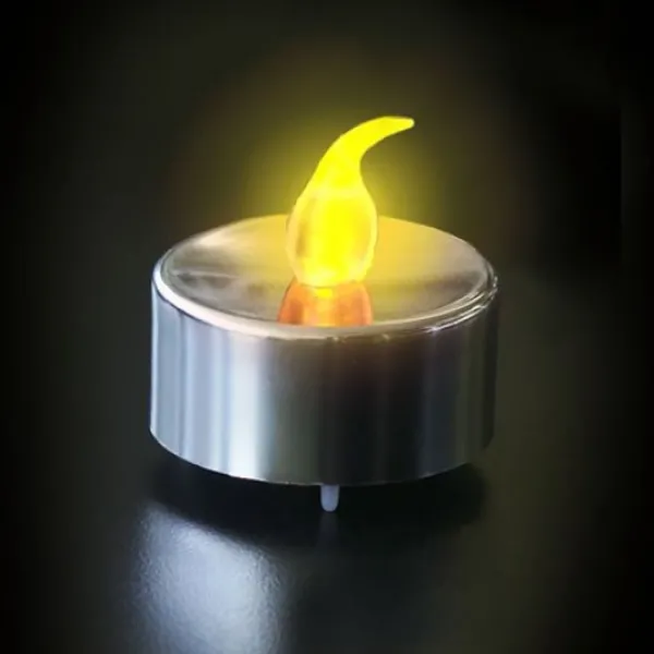 Badaboum Bougie Chauffe Plat Led Argent Sale