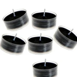 Badaboum Bougie Chauffe Plat Noire X 4 Pi Ces Discount