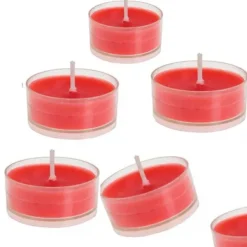 Badaboum Bougie Chauffe Plat Rouge X 6 Pi Ces Sale