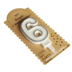 Best Bougie Chiffre Anniversaire Paillet 6 Theme Joyeux Anniversaire