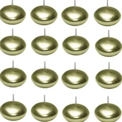 Badaboum Bougie Flottante Or X 50 Pi Ces