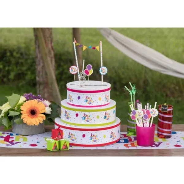 Hot Bougie Led Anniversaire Chiffre 9 Theme Joyeux Anniversaire