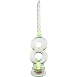 Outlet Bougie Led Anniversaire Chiffre 8 Theme Joyeux Anniversaire