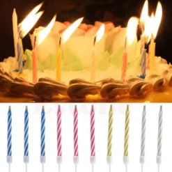 Badaboum Bougie Magique Anniversaire X 10 Pi Ces Outlet