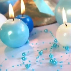 Badaboum Bougie Mariage Boule Bleu Ciel 6Cm Online