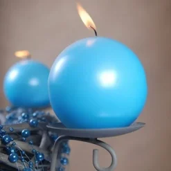 Badaboum Bougie Mariage Boule Turquoise 6Cm Online