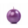 Badaboum Bougie Mariage Boule Violet 6Cm X 10 Pi Ces Best