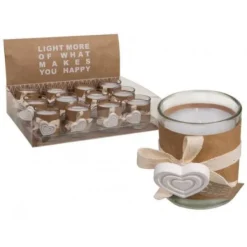 Badaboum Bougie Mariage Parfum E Avec Pendentif Coeur Discount