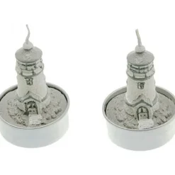 Badaboum Bougie Originale Phare Marin X 2 Pi Ces Outlet