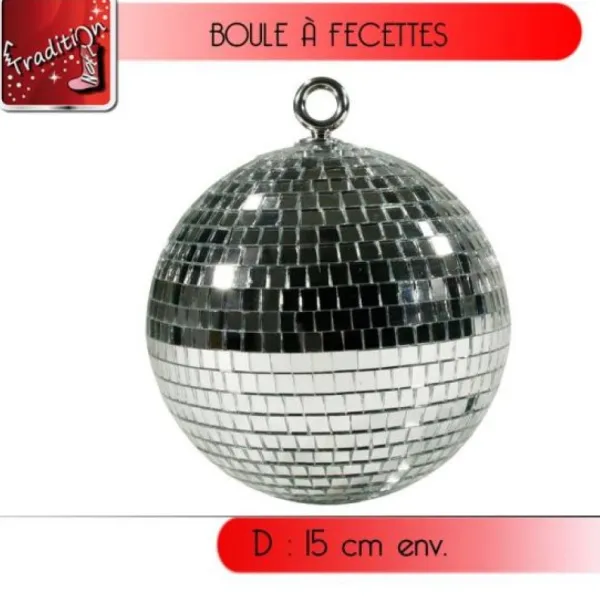 Badaboum Boule À Facettes Pas Cher 15 Cm Hot