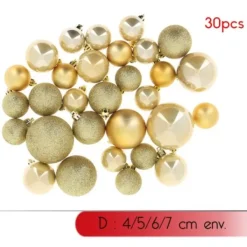 Badaboum Boule De Noel Assorties Dor S X 30 Pi Ces Hot