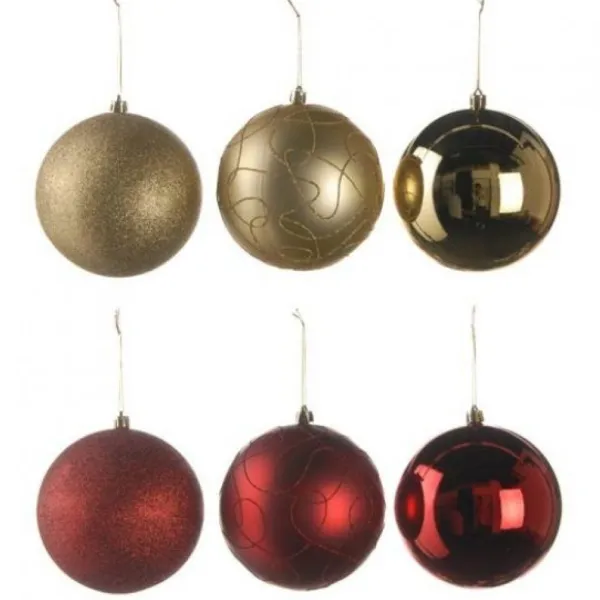 Badaboum Boule De Noel Déco 12 Cm X 3 Pi Ces Clearance