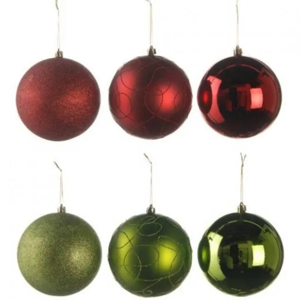Badaboum Boule De Noel Déco 12 Cm X 3 Pi Ces Clearance