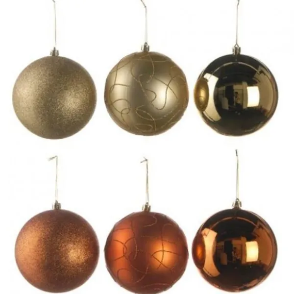 Badaboum Boule De Noel Déco 12 Cm X 3 Pi Ces Clearance