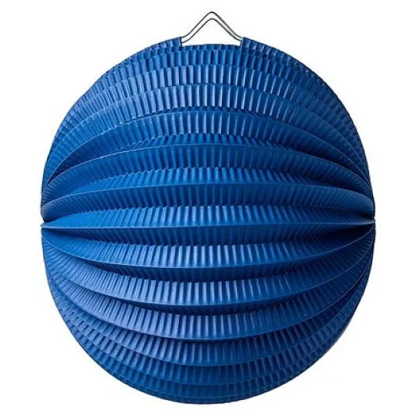 Badaboum Boule En Papier Déco Accord On Bleu Marine 20Cm