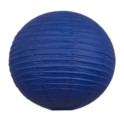 Badaboum Boule En Papier Lampion Bleu Marine 50 Cm Clearance