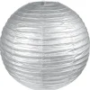Badaboum Boule En Papier Lampion M Tallis E Argent 50 Cm