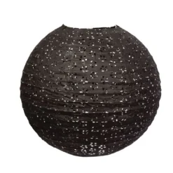 Online Boule En Papier Lampion Noire Dentell 35 Cm Theme Cinema