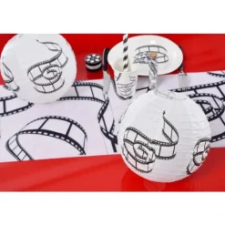 Outlet Boule Lanterne En Papier Cinema 20Cm X 2 Pi Ces Theme Cinema