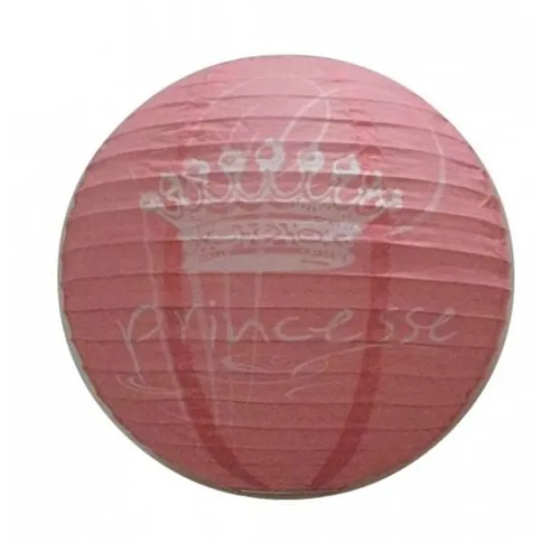 Boule Lanterne En Papier Princesse 30Cm X 2 Pi Ces Theme Deco Princesse