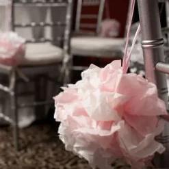 Badaboum Boule Pompon Papier De Soie Bleu Marine 25Cm Discount