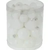 Badaboum Boules De Noel Blanche X40 Outlet