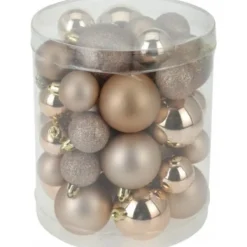 Badaboum Boules De Noel Bronze X40 Outlet