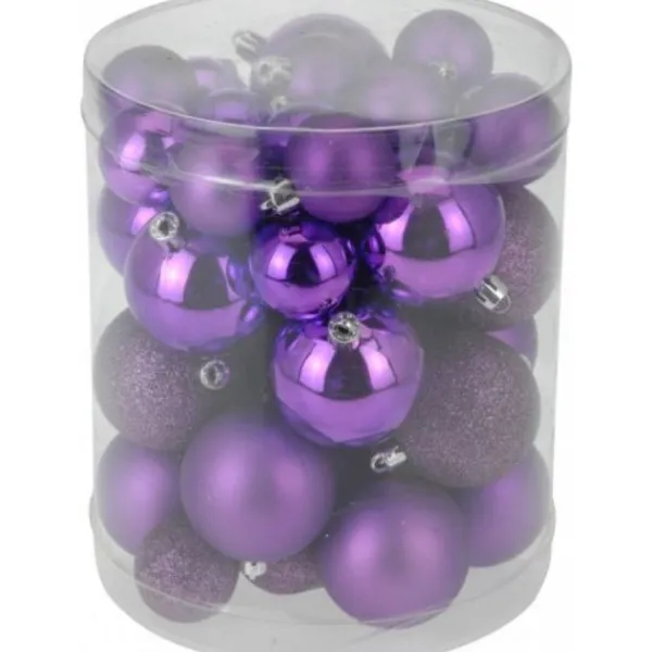 Badaboum Boules De Noel Violet X40 Sale