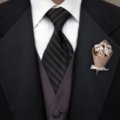 Hot Boutonni Re Avec Jute Et Fleurs Blanches Theme Jute