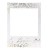 Sale Cadre Photobooth G Ant Bapt Me Jolis Brins Blanc Et Or 57,5 X 80 Cm Theme Bapteme