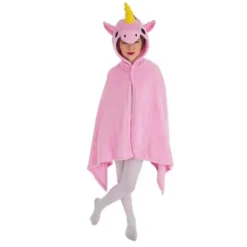 New Cape Licorne Rose Enfant Theme Licorne