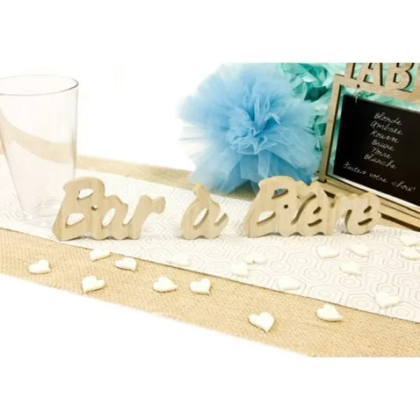 Badaboum Centre De Table Bar A Bi Re En Bois