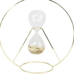 Badaboum Centre De Table Cercle Sablier En Verre